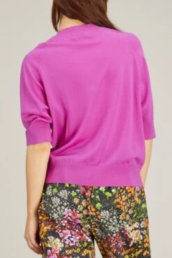 Dries Van Noten Tulla Sweater In Fuchsia 10 Dries Van Noten Tulla Sweater In Fuchsia -DOROTHE Clothing Shop dries TullaSweaterinFuchsia 3