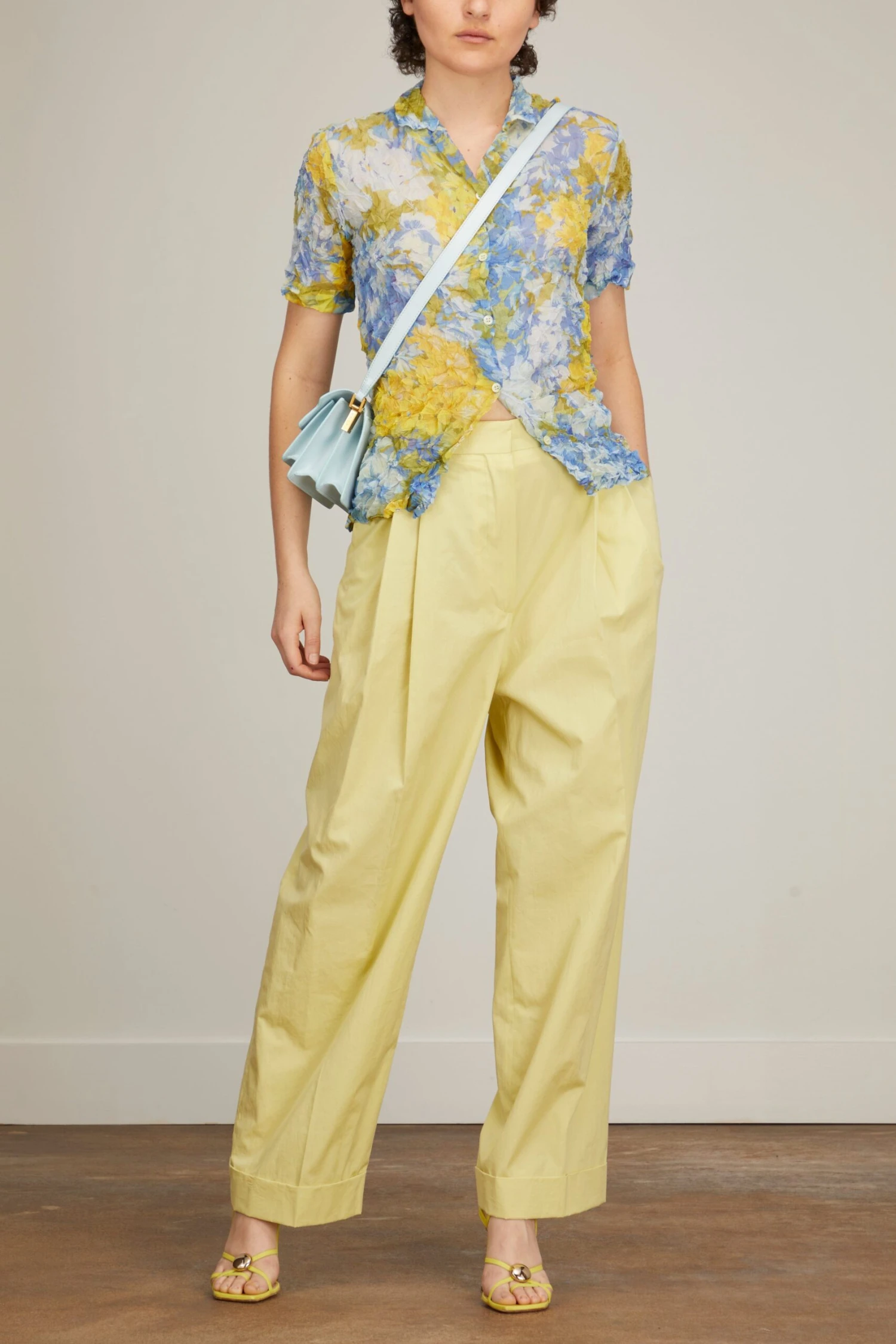 Dries Van Noten Partan Pant In Yellow 4 Dries Van Noten Partan Pant In Yellow - Image 2