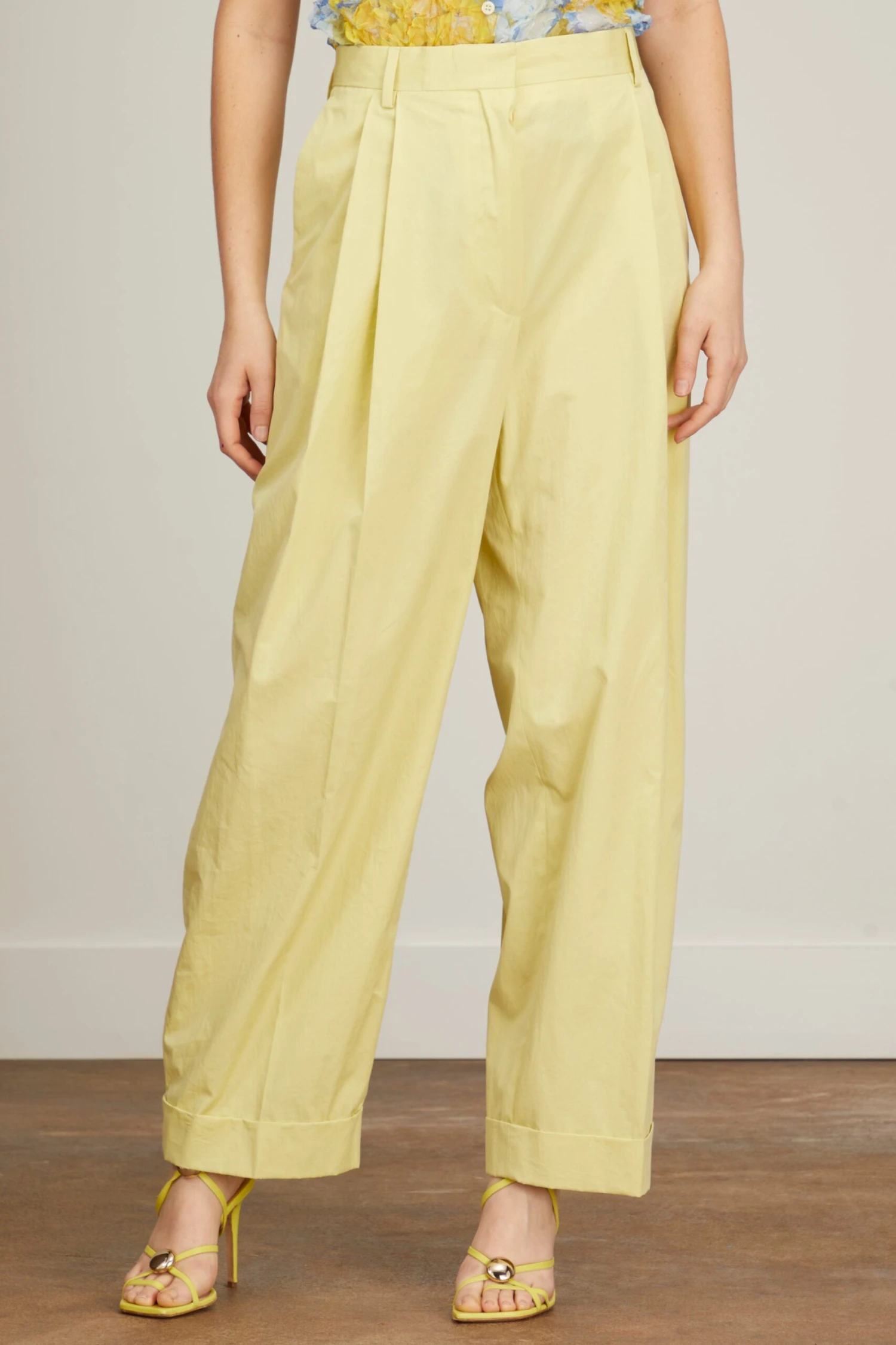 Dries Van Noten Partan Pant In Yellow 5 Dries Van Noten Partan Pant In Yellow - Image 3