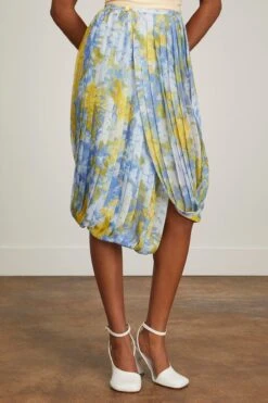Dries Van Noten Sagan Skirt In Light Blue -DOROTHE Clothing Shop driesvannoten SaganSkirtinLightBlue 2