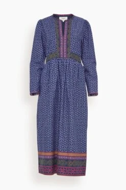 Mallory Dress In Sahara Night