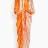 Cloister Dress In Orange Pink Stripes 2 Cloister Dress In Orange Pink Stripes -DOROTHE Clothing Shop e9dd65bec9dd6baa913c697f083f043f