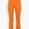 Faye Flare Cropped Pant In Orange 2 Faye Flare Cropped Pant In Orange -DOROTHE Clothing Shop eafb03699f0df8dc17b43b1f3d84f3cf