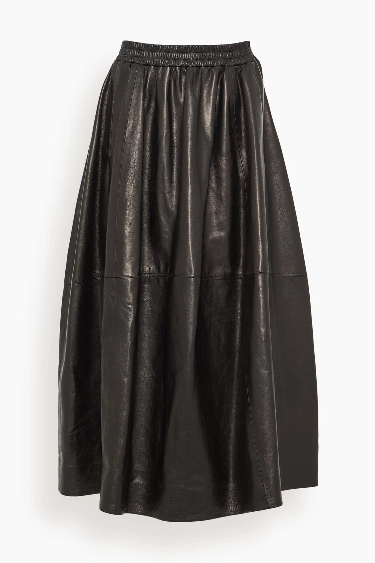 Varo Leather Skirt In Black 3 Varo Leather Skirt In Black