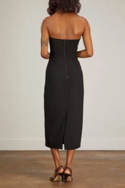 Darya Dress In Black 10 Darya Dress In Black -DOROTHE Clothing Shop estott darya dress in black 3