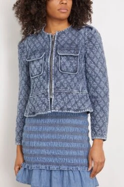 Deliona Jacket In Light Blue 8 Deliona Jacket In Light Blue -DOROTHE Clothing Shop etoileisabelmarant DelionaJacketinLightBlue 2