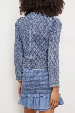 Deliona Jacket In Light Blue 9 Deliona Jacket In Light Blue -DOROTHE Clothing Shop etoileisabelmarant DelionaJacketinLightBlue 3