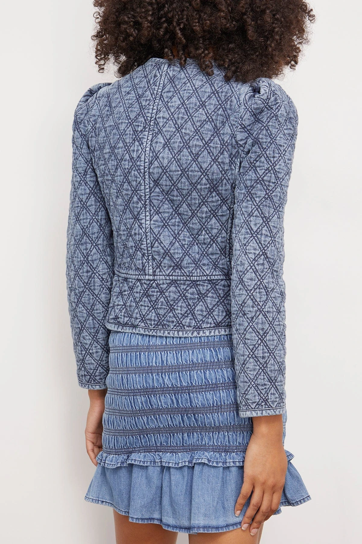 Deliona Jacket In Light Blue 6 Deliona Jacket In Light Blue - Image 4