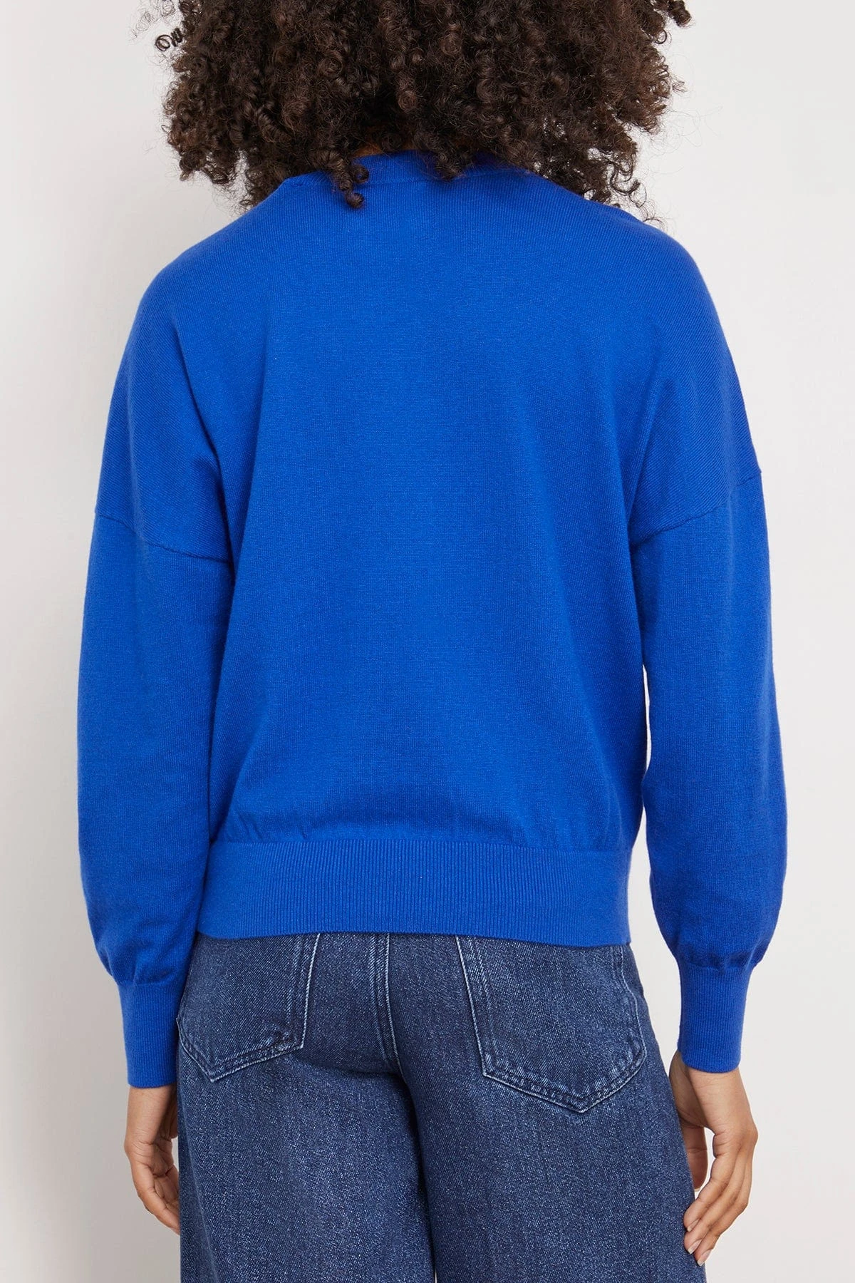 Marisans Pullover In Electric Blue 6 Marisans Pullover In Electric Blue - Image 4