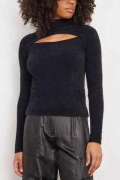 Mayers Sweater In Black 8 Mayers Sweater In Black -DOROTHE Clothing Shop etoileisabelmarant MayersSweaterinBlack 2