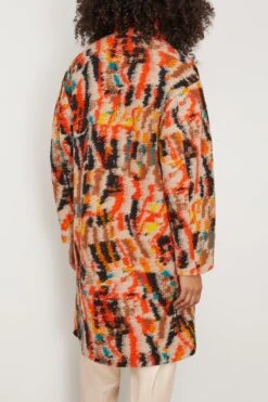 Sharon Coat In Orange -DOROTHE Clothing Shop etoileisabelmarant SharonCoatinOrange 3