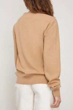 Be Classic Sweater In Camel 9 Be Classic Sweater In Camel -DOROTHE Clothing Shop extremecashmere BeClassicSweaterinCamel 3