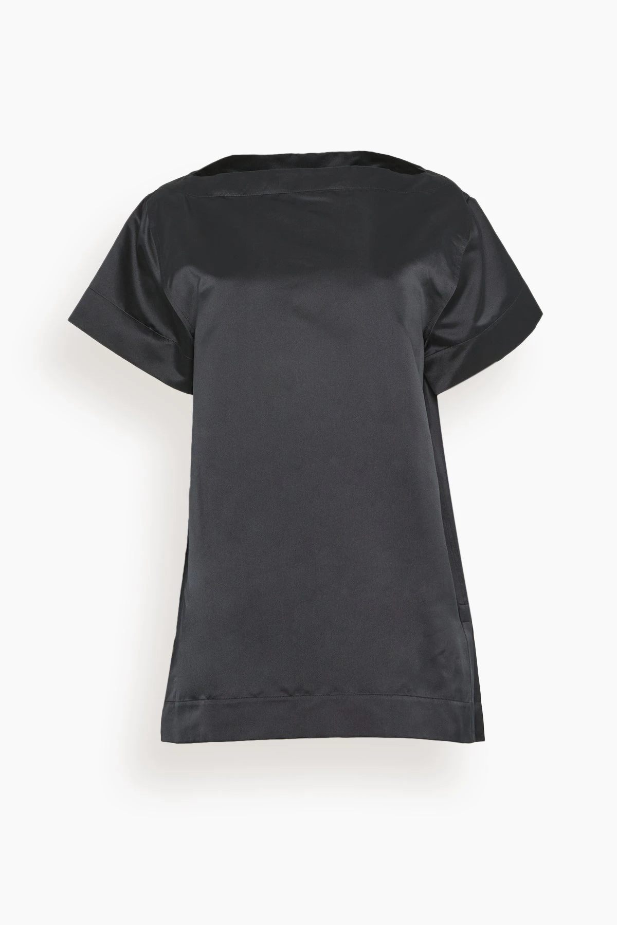 Valentina T-Shirt Dress In Nero 3 Valentina T-Shirt Dress In Nero