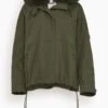 Cotton Parka Coat With Rabbit/Fox Trim In Hunter Green 1 Cotton Parka Coat With Rabbit/Fox Trim In Hunter Green -DOROTHE Clothing Shop f5844eddf7d5fa5cb8f257654c0d0ed3