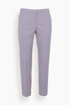 Dries Van Noten Poumas Pants In Lilac