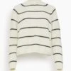 Relief Stripes Sweater In Cream 1 Relief Stripes Sweater In Cream -DOROTHE Clothing Shop fc0fad2d604ad5eccb0c162b3827db8e