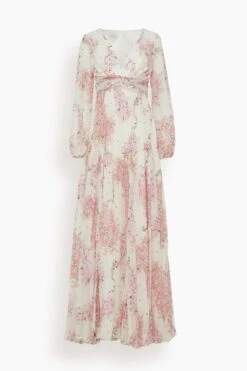 GIAMBATTISTA VALLI Dress In White/Rose