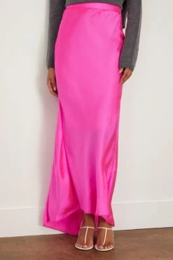 FORTE_FORTE Contemporary Habotai Couture Skirt In Magenta 8 FORTE_FORTE Contemporary Habotai Couture Skirt In Magenta -DOROTHE Clothing Shop forte ContemporaryHabotaiCoutureSkirtinMagenta 2