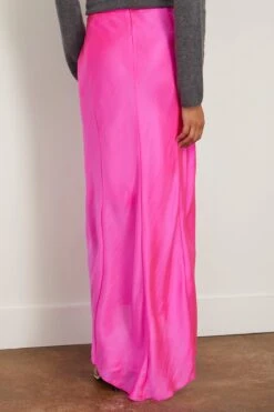 FORTE_FORTE Contemporary Habotai Couture Skirt In Magenta 9 FORTE_FORTE Contemporary Habotai Couture Skirt In Magenta -DOROTHE Clothing Shop forte ContemporaryHabotaiCoutureSkirtinMagenta 3