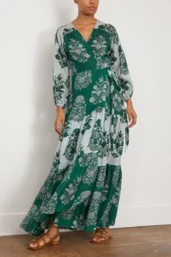 Emilia Dress In Emerald 8 Emilia Dress In Emerald -DOROTHE Clothing Shop hannah EmiliaDressinEmerald 2