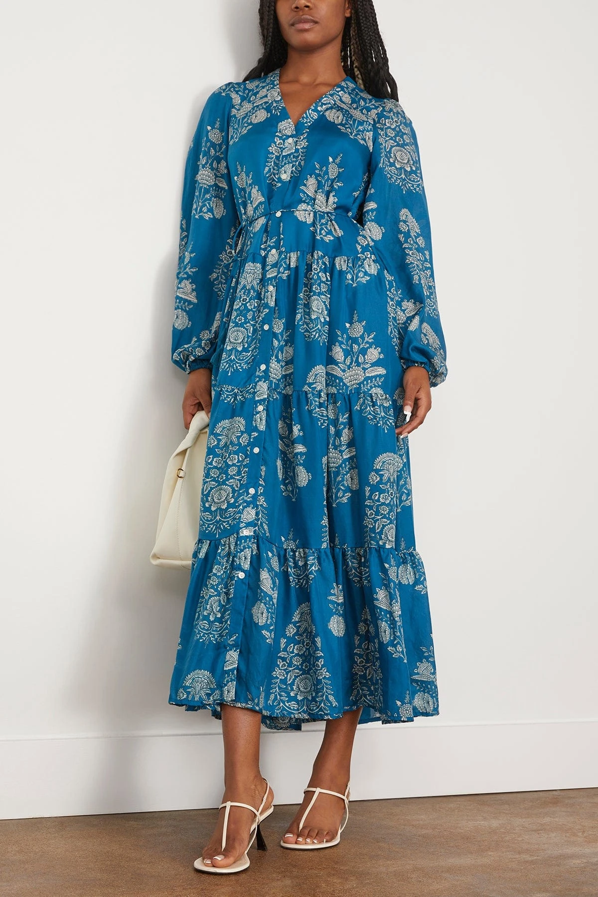 Larisa Dress In Saffire 4 Larisa Dress In Saffire - Image 2