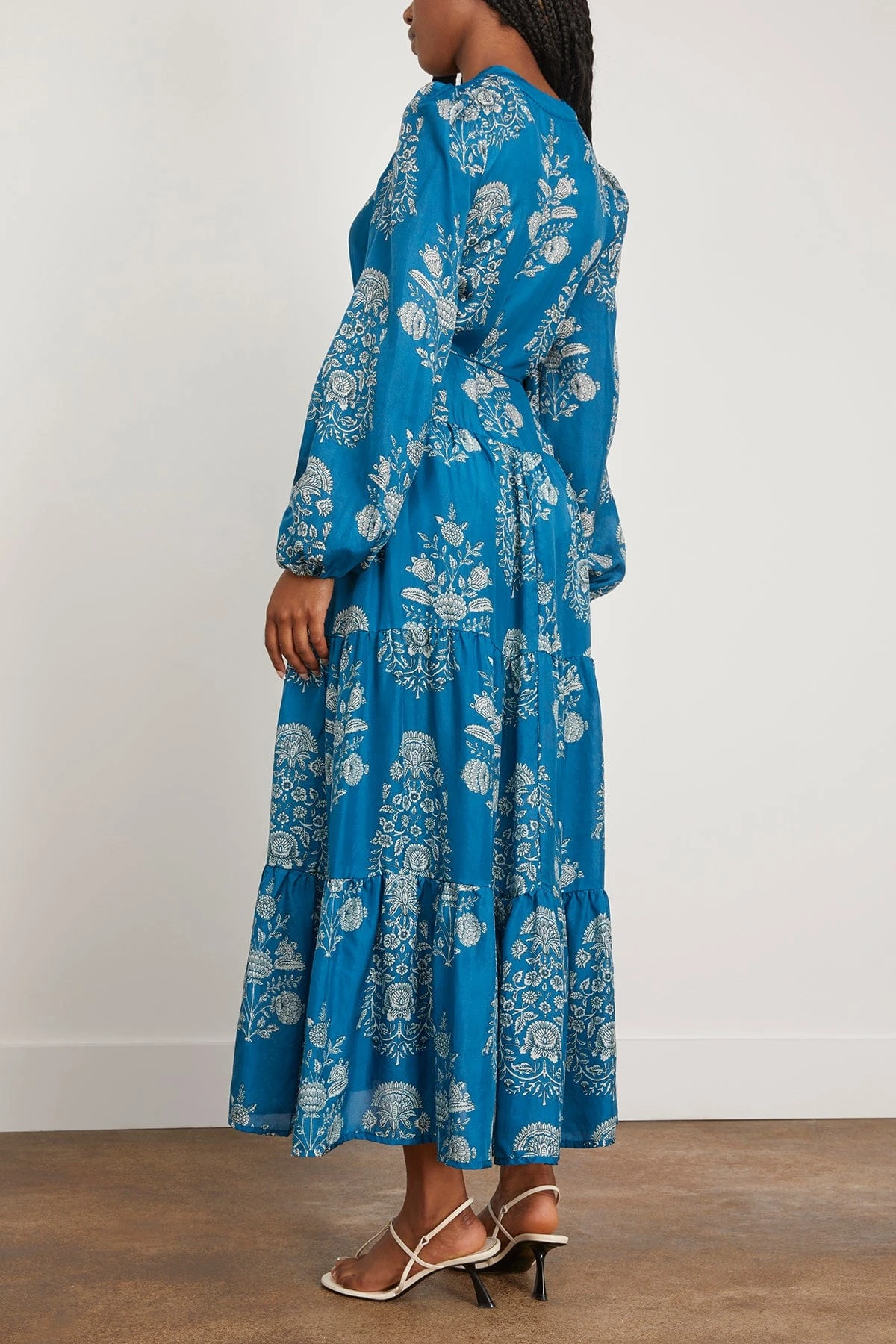 Larisa Dress In Saffire 6 Larisa Dress In Saffire - Image 4