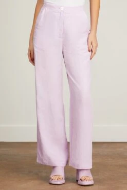 Phoenix Wide Leg Trousers In Lilac 8 Phoenix Wide Leg Trousers In Lilac -DOROTHE Clothing Shop kitri phoenix wide leg trousers in lilac 2