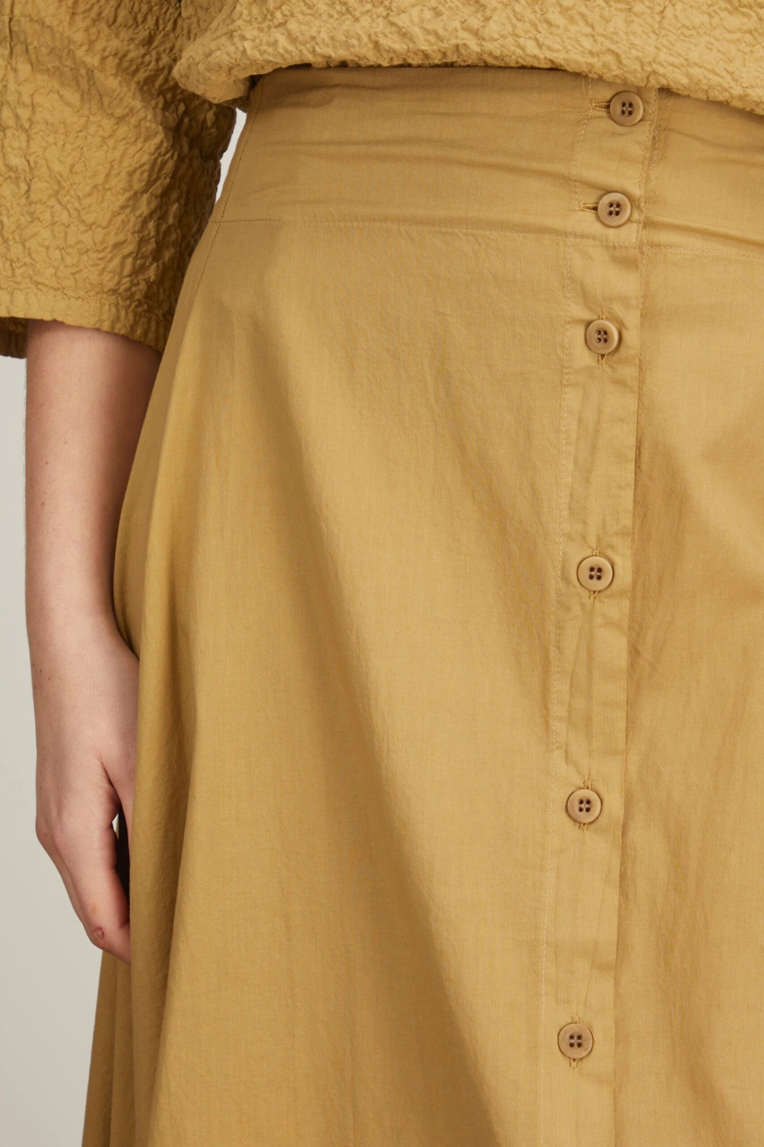 Gonna Megan Skirt In Biscotto 7 Gonna Megan Skirt In Biscotto - Image 5