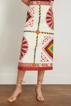 Baia Skirt In Macro Tiles Placed 8 Baia Skirt In Macro Tiles Placed -DOROTHE Clothing Shop ladoublej BaiaSkirtinMacroTilesPlaced 2