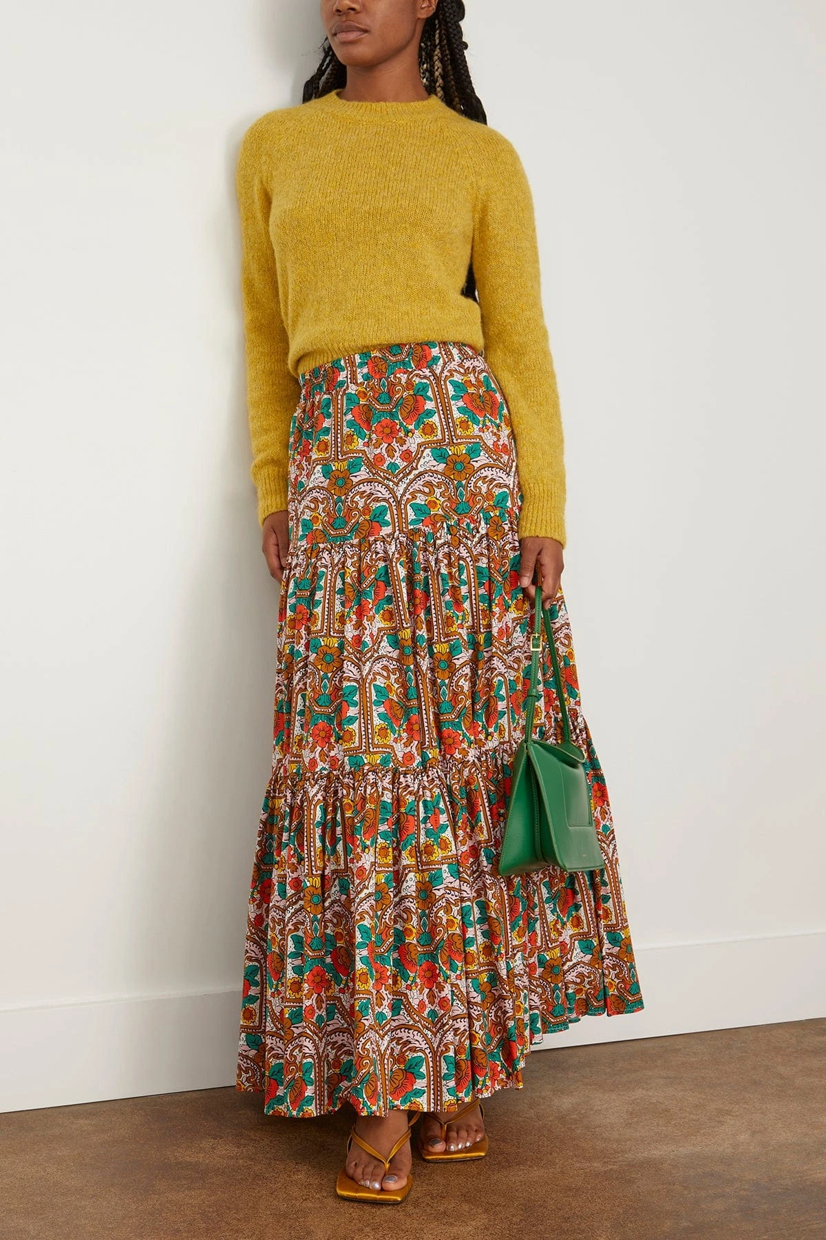 Big Skirt In Corte White 4 Big Skirt In Corte White - Image 2