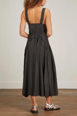 Lola Apron Dress In Black 10 Lola Apron Dress In Black -DOROTHE Clothing Shop lee mathews lola apron dress in black 3