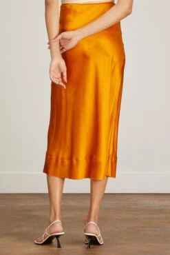 Stella Skirt In Marigold 10 Stella Skirt In Marigold -DOROTHE Clothing Shop lee mathews stella skirt in marigold 3