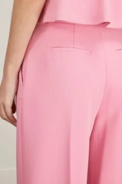 Wide Leg Pant In Peony -DOROTHE Clothing Shop lela rose wide leg pant in peony 4