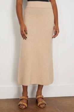 Kael Skirt In Sand Boucle 8 Kael Skirt In Sand Boucle -DOROTHE Clothing Shop lisayang KaelSkirtinSandBoucle 2
