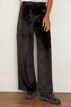 Luli Cargo Pant In Black -DOROTHE Clothing Shop loulou LuliCargoPantinBlack 2