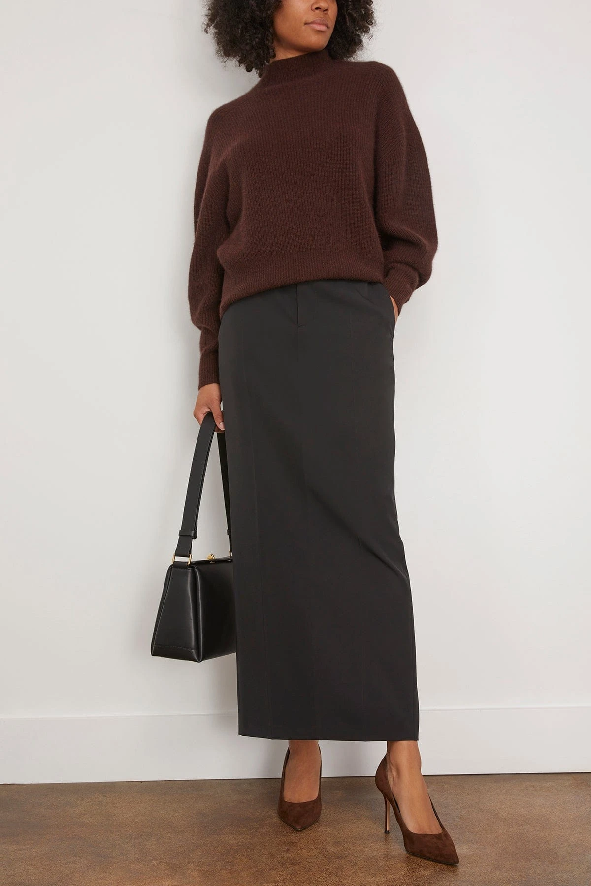 Safa Sweater In Choco 4 Safa Sweater In Choco - Image 2