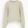 Galli Oversized Sweater In Stone 1 Galli Oversized Sweater In Stone -DOROTHE Clothing Shop loulou galli oversized sweater in stone