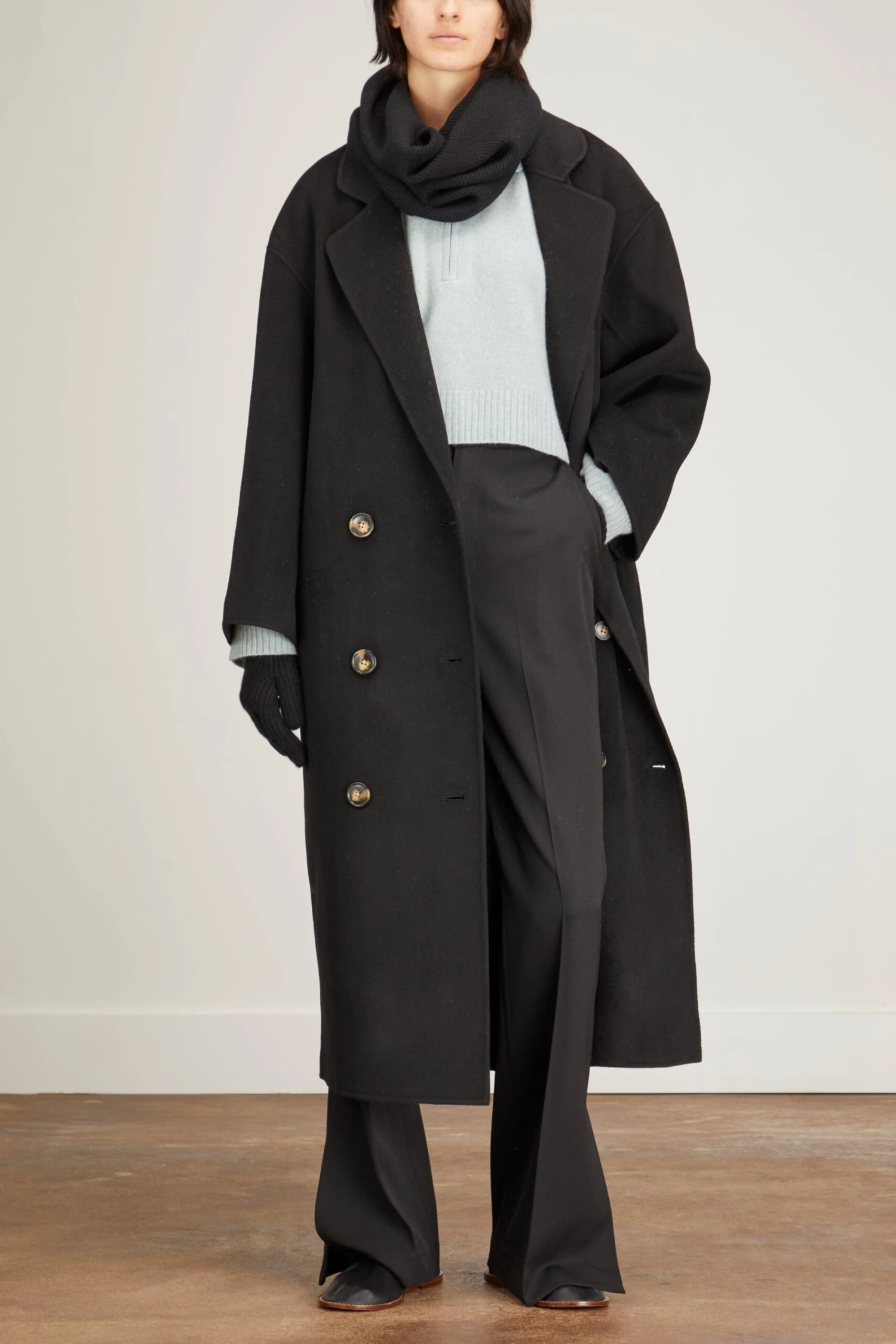 Baltrum Straight Pants In Black 4 Baltrum Straight Pants In Black - Image 2