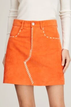 Marni Five Pocket Mini Skirt In Alkekengi 9 Marni Five Pocket Mini Skirt In Alkekengi -DOROTHE Clothing Shop marni FivePocketMiniSkirtinAlkekengi 2