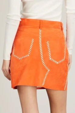Marni Five Pocket Mini Skirt In Alkekengi 10 Marni Five Pocket Mini Skirt In Alkekengi -DOROTHE Clothing Shop marni FivePocketMiniSkirtinAlkekengi 3