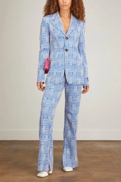 Marni Jacket In Bluette 8 Marni Jacket In Bluette -DOROTHE Clothing Shop marni JacketinBluette 1