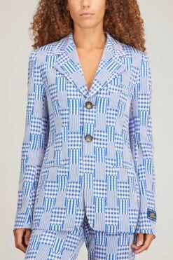 Marni Jacket In Bluette 9 Marni Jacket In Bluette -DOROTHE Clothing Shop marni JacketinBluette 2