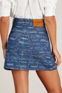 Marni Skirt In Iris Blue 9 Marni Skirt In Iris Blue -DOROTHE Clothing Shop marni SkirtinIrisBlue 3