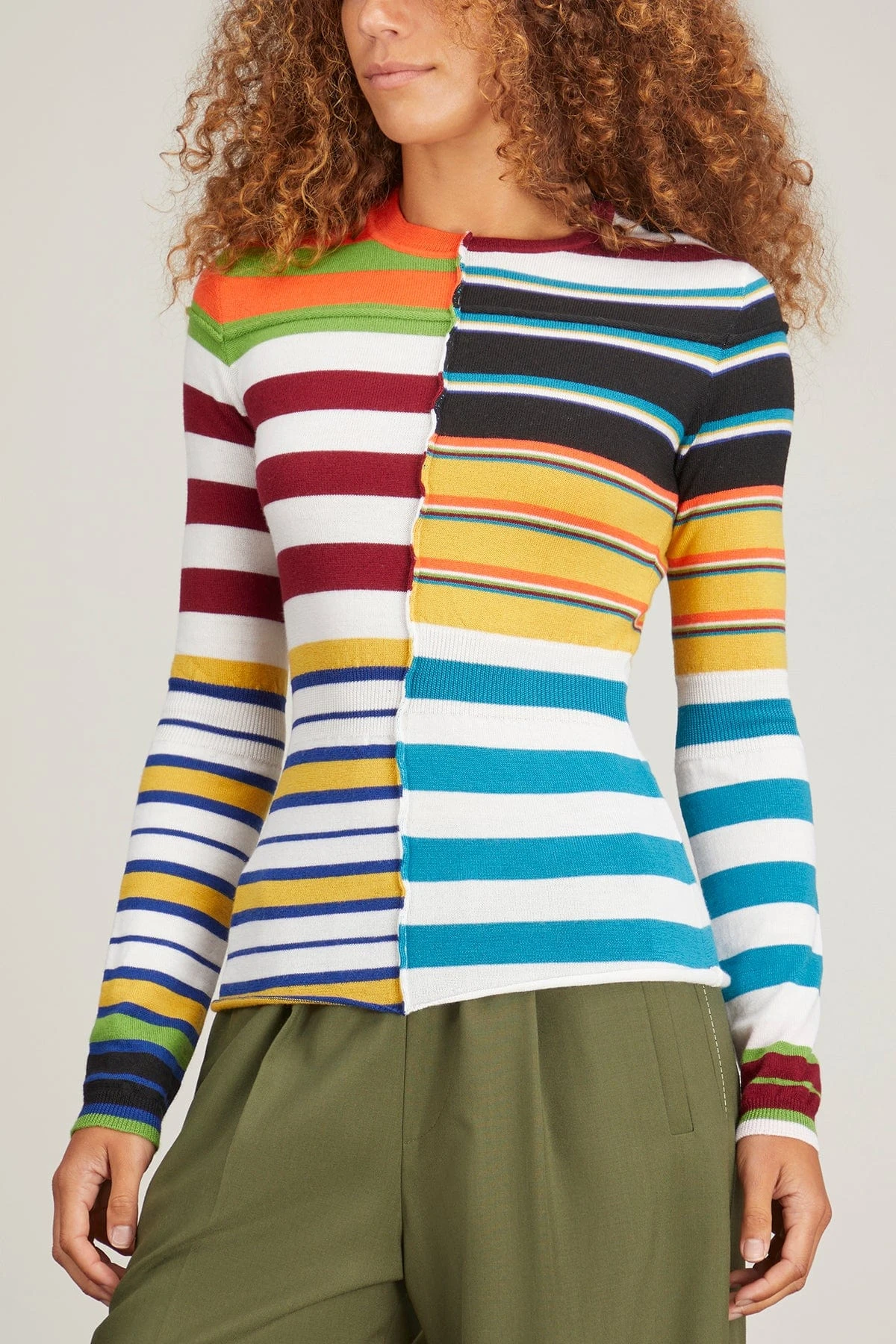 Marni Roundneck Sweater In Multicolor 5 Marni Roundneck Sweater In Multicolor - Image 3