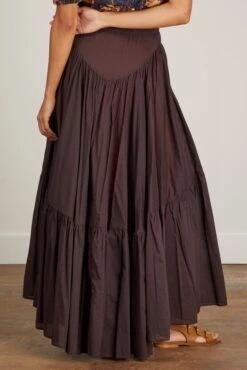 Deia Skirt In Brown -DOROTHE Clothing Shop mimiliberte DeiaSkirtinBrown 3