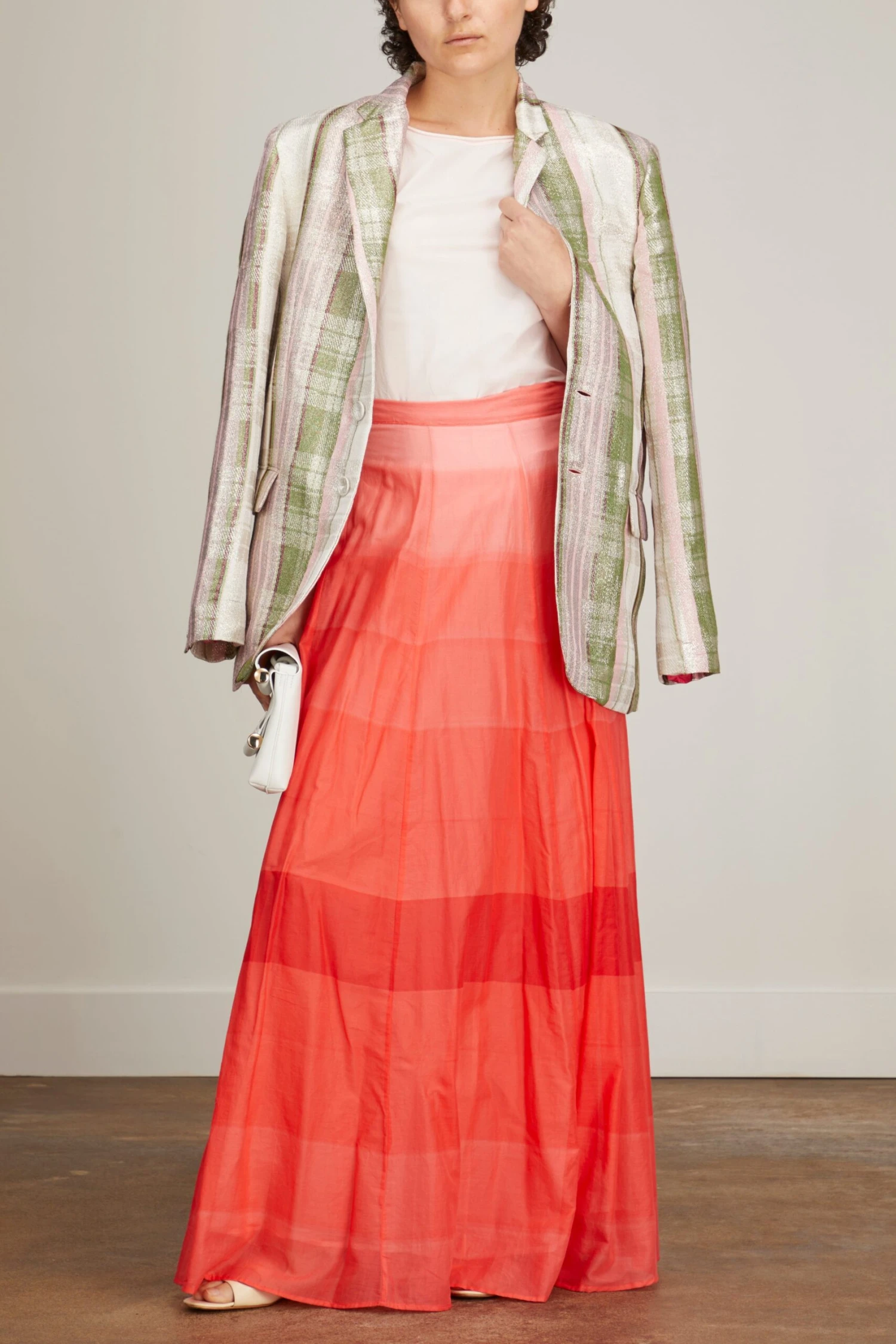 Laetitia Skirt In Pink Rainbow 4 Laetitia Skirt In Pink Rainbow - Image 2