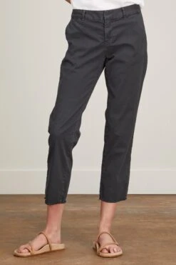 NILI LOTAN East Hampton Pant In Carbon -DOROTHE Clothing Shop nili lotan east hampton pant in carbon 2