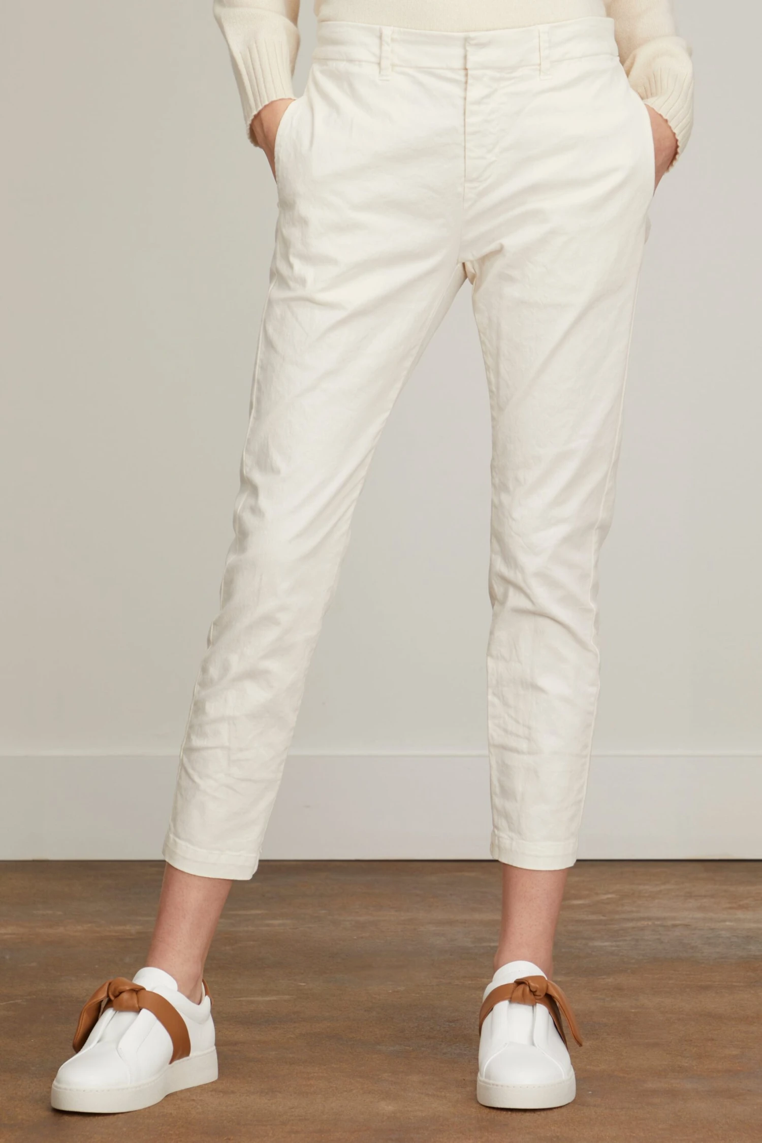 NILI LOTAN Tel Aviv Pant In Eggshell 5 NILI LOTAN Tel Aviv Pant In Eggshell - Image 3