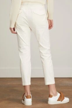 NILI LOTAN Tel Aviv Pant In Eggshell -DOROTHE Clothing Shop nili lotan tel aviv pant in eggshell 3
