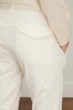 NILI LOTAN Tel Aviv Pant In Eggshell -DOROTHE Clothing Shop nili lotan tel aviv pant in eggshell 4 1